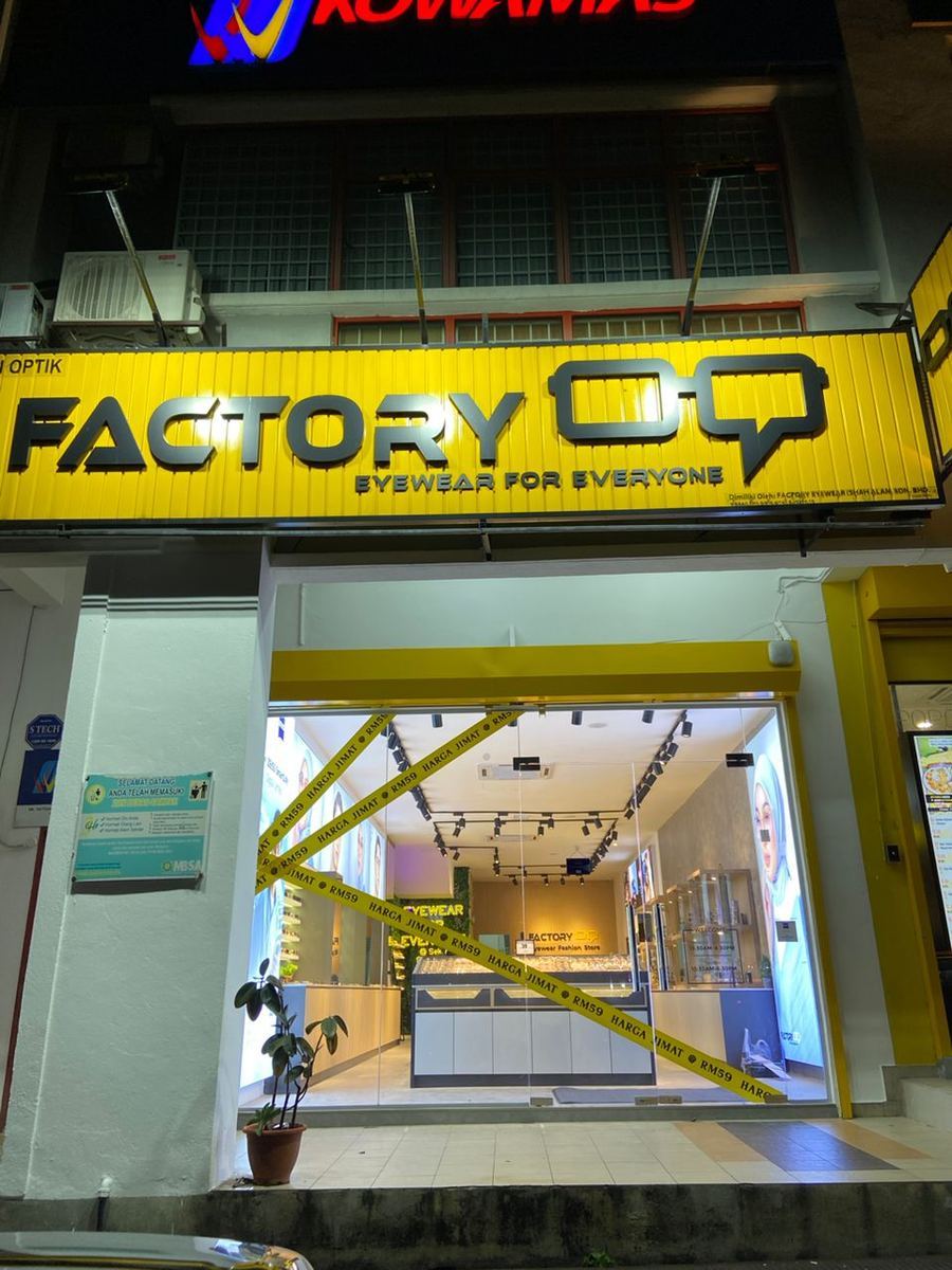 Photo of Factory Eyewear Sek 7. Shah Alam — optometrist in Shah Alam, by Factory Eyewear Sek 7. Shah Alam · Google